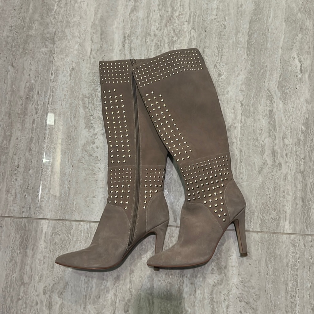 Fergie Tan Boots With Good Detail